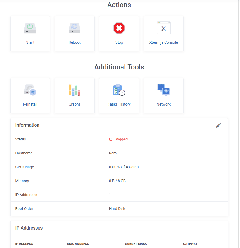 Illustration VPS